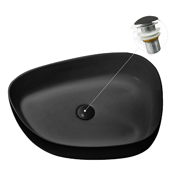 Cuba Louça Dubai Apoio Inowar Banheiro C/ Válvula De Click