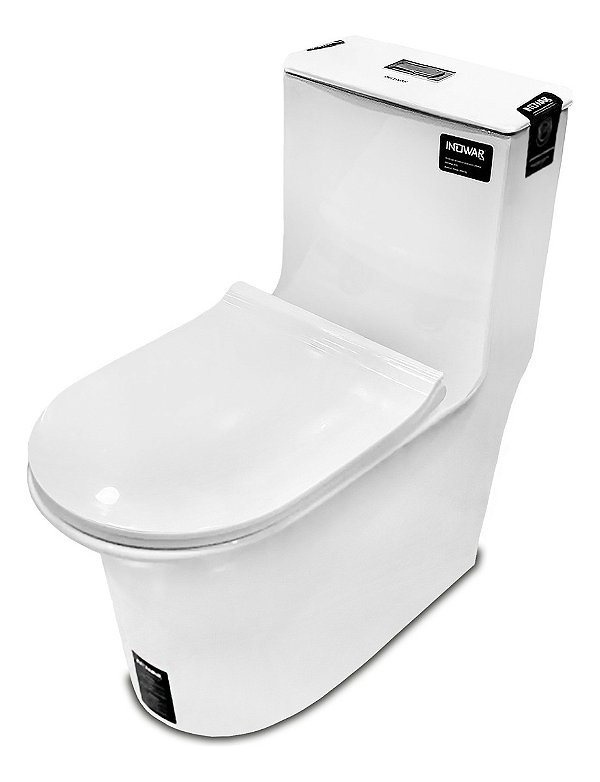 Bacia Vaso Sanitário Monobloco Detroit Assento Soft Close