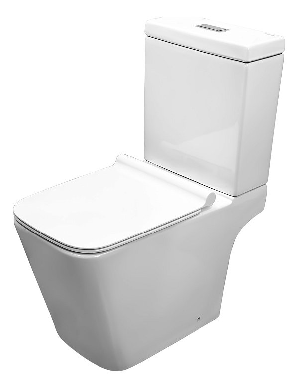 Bacia Vaso Sanitário Caixa Acoplada Square Inowar