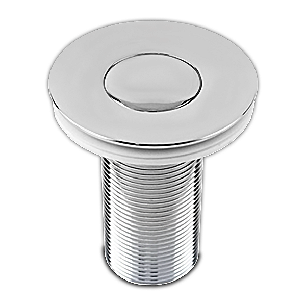 Válvula Click Cromada Ralo Pia Lavatório Cuba Aço Inox 7/8