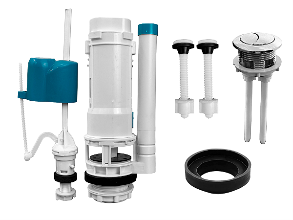 Mecanismo Universal Caixa Acoplada Completo Duplo Acionamento