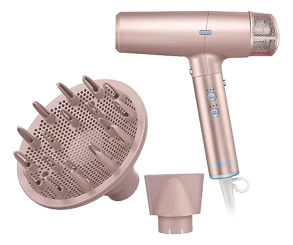 Secador De Cabelos Digital Air Cerâmico Iônico Conair Cor Coral-claro 127V