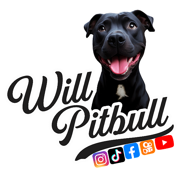 Adesivo Will Pitbull - SOMENTE 1 UNIDADE