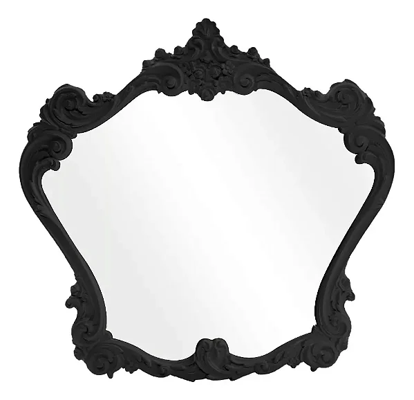 Espelho Faenza 110x100cm Clássico Provençal Estilo Vitoriano - Moramo