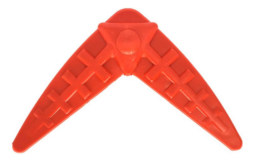 Bumerangue Maciço 14cm Vermelho Brinquedo Pet