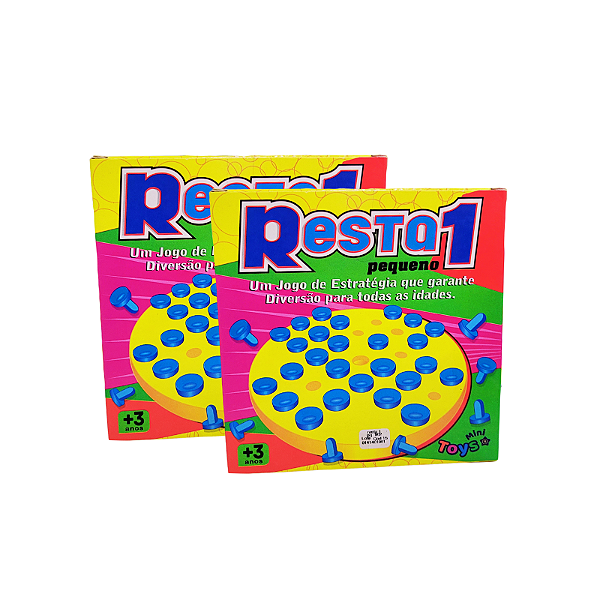 Jogo Resta 1 Educativo Brinquedo Lembrancinha Festa