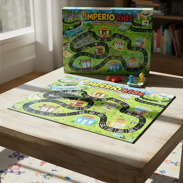 Jogo Tabuleiro Infantil Brinquedo Império Kids Mini Toys