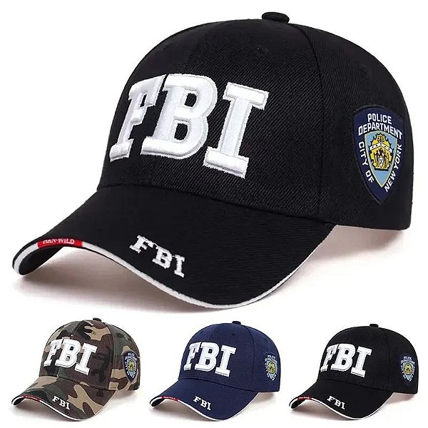 Boné FBI - Federal Bureau of Investigation