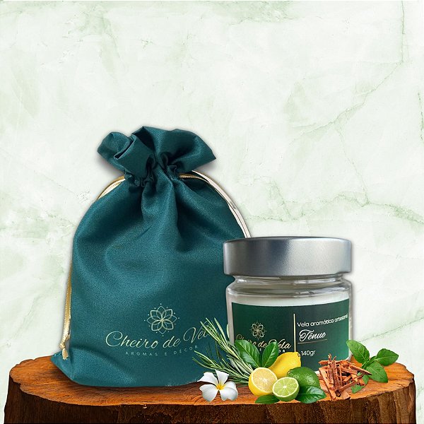 VELA AROMÁTICA - TÊNUE - 140G