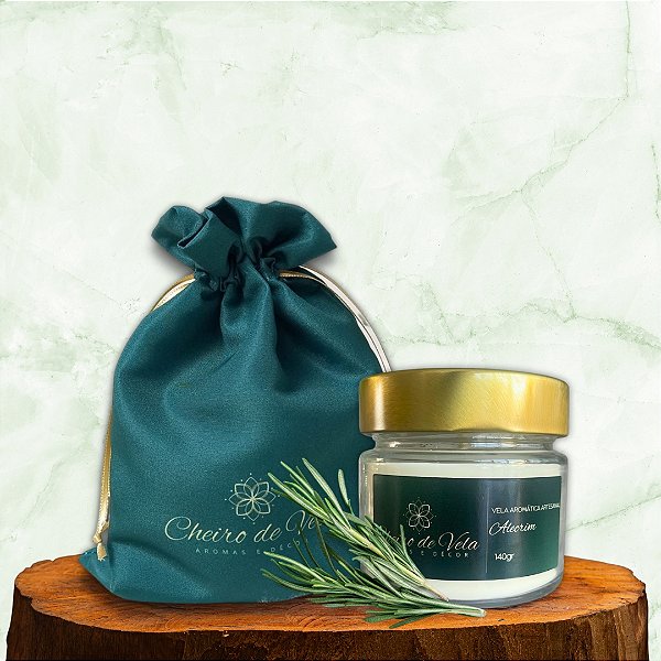 VELA  AROMÁTICA - ALECRIM - 140G