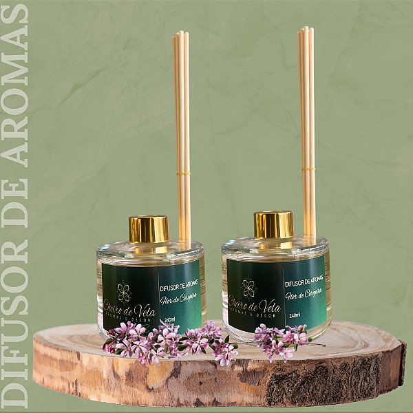 DIFUSOR DE AROMAS 240ml – FLOR DE CEREJEIRA