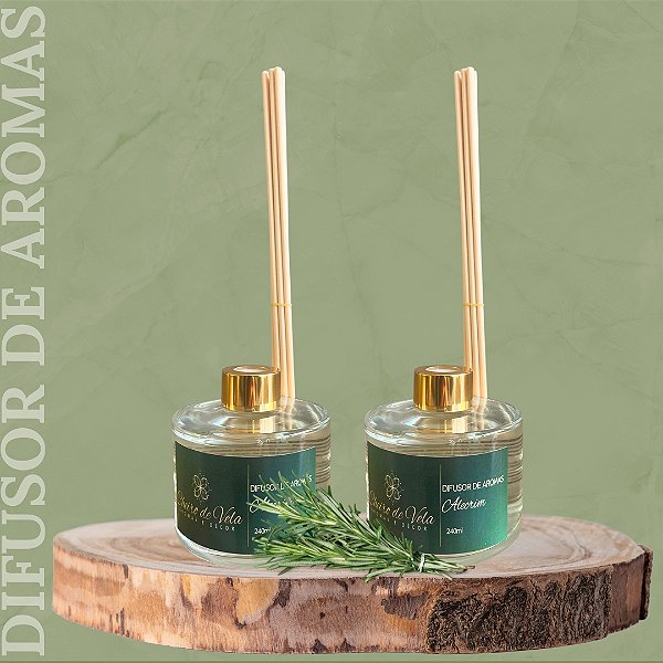 DIFUSOR DE AROMAS 240ml – ALECRIM