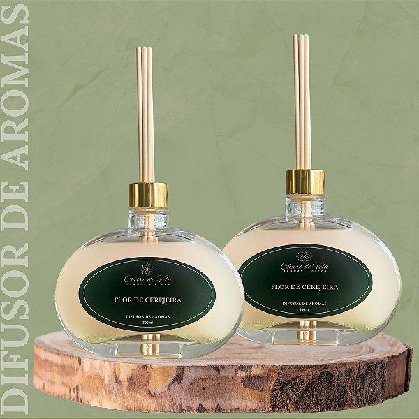 DIFUSOR DE AROMAS 300ml – FLOR DE CEREJEIRA