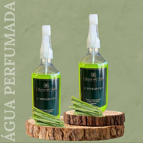 ÁGUA PERFUMADA 500ML - CAPIM LIMÃO