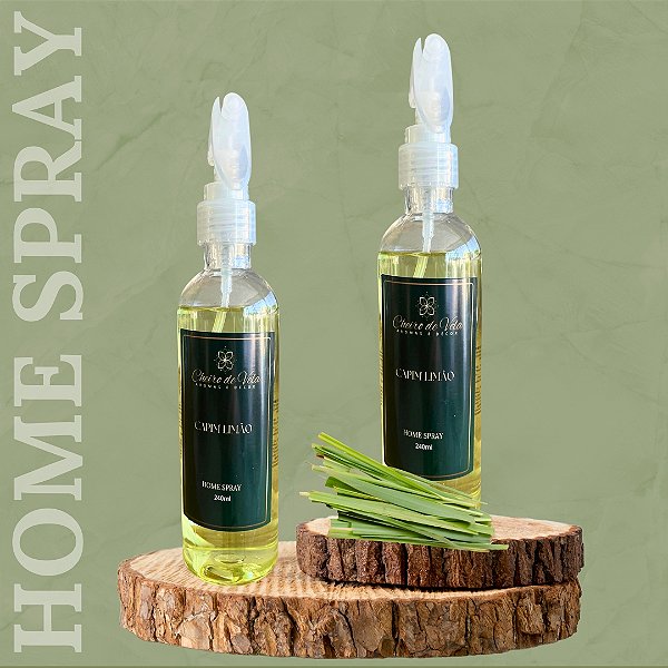 HOME SPRAY 240ml - CAPIM LIMÃO