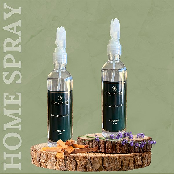 HOME SPRAY 240ml - LAVANDA E SÂNDALO