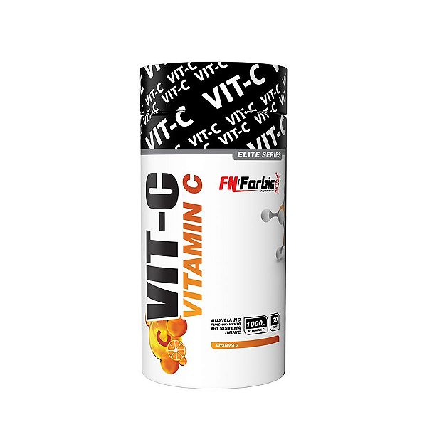 Vitamina C VIT-C 1000mg Elite Series 60 cáps - FN Forbis Nutrition