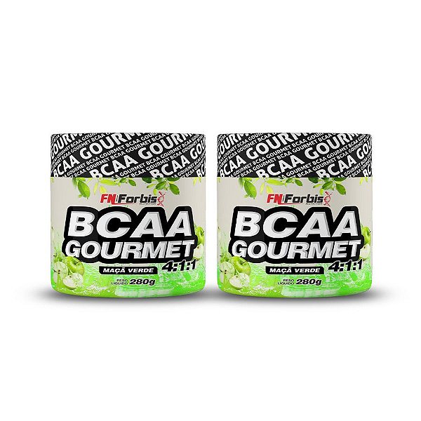 Kit 2X BCAA Gourmet 4.1.1 280g - FN Forbis Nutrition