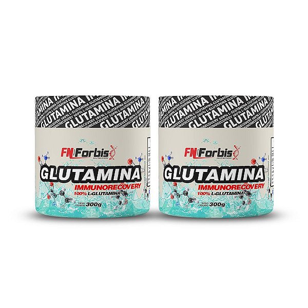 Kit 2X Glutamina Immunorecovery 300g - FN Forbis Nutrition