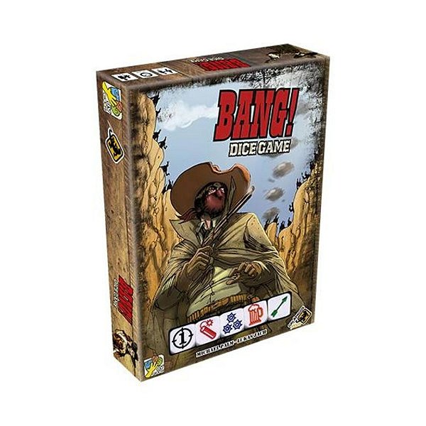 Jogo De Cartas Competitivo Velho Oeste Bang! Dice Game