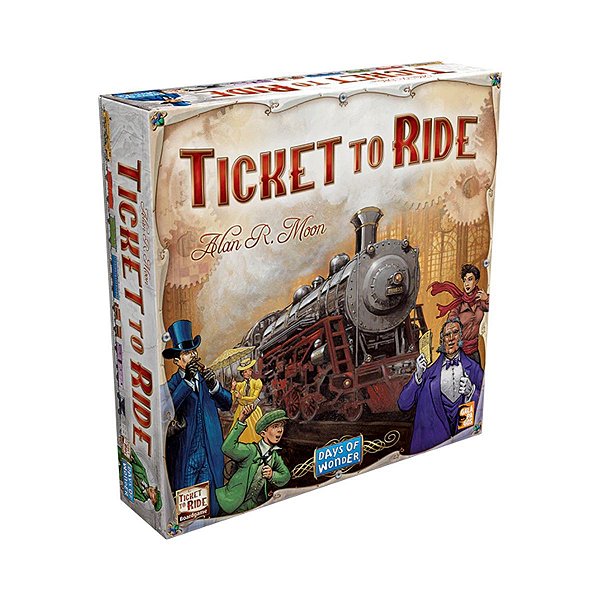 Jogo De Tabuleiro Board Game Ferroviário Ticket to Ride