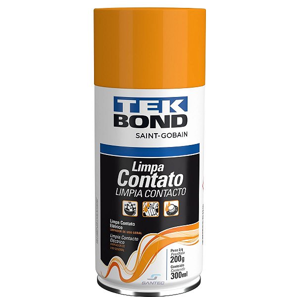 Limpa Contato Elétrico Eletronico Pc Placa TEK BOND 300ml