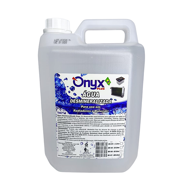 Água Desmineralizada Radiadores Baterias Equipamentos 5l