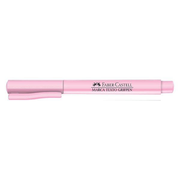 Caneta Marca Texto Faber-Castell Grifpen Rosa Pastel