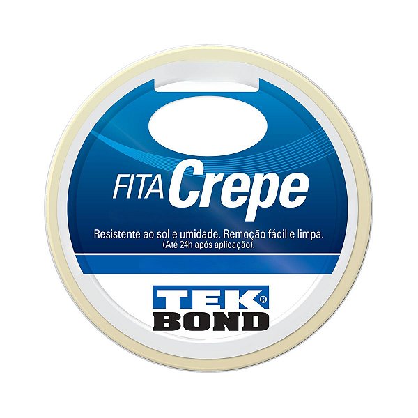 Fita Crepe Larga Uso Geral 48mmx50m Tekbond