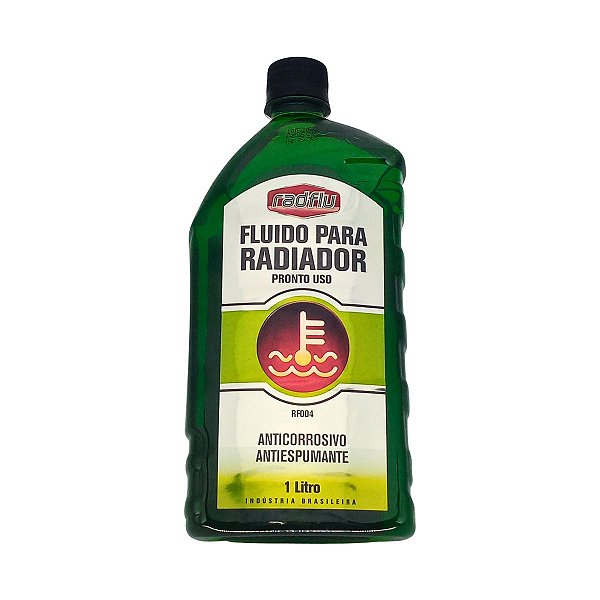 Aditivo Fluido Radiador Protetor Pronto Uso Verde 1 Litro 1l