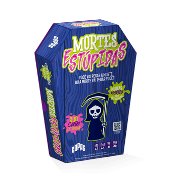 Jogo De Tabuleiro Mortes Estúpidas Copag Com 204 Cartas