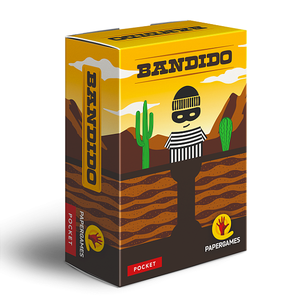 Bandido Jogo de Cartas Original PaperGames Em Português