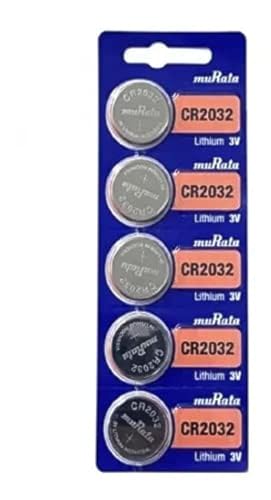 Bateria Lithium 3v CR2032 Sony Murata Cartela com 5 Unidades