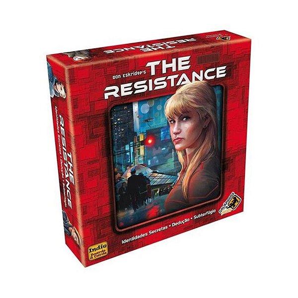 Jogo De Cartas De Blefe E Dedução The Resistance Galápagos