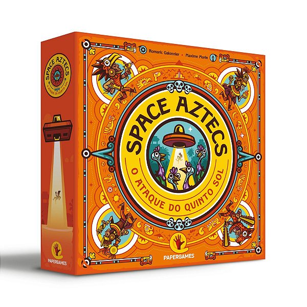 Jogo De Cartas Ataque De Alienígenas Invasores Space Aztecs
