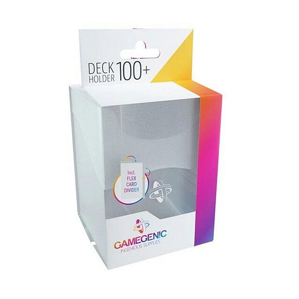 Organizador de Cartas Gamegenic Deck Holder 100 Transparente