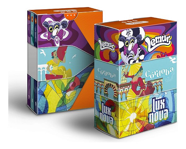 Lemur, Córdoba E Lux Nova Kit 3 Jogos Micro Papergames