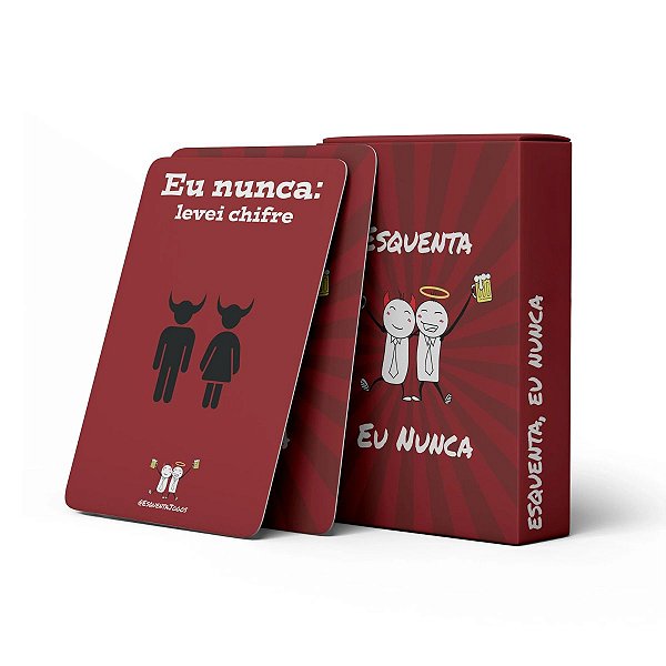Jogos De Cartas Baralho Diversão Esquenta Eu Nunca