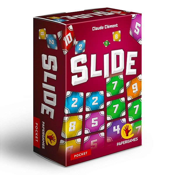 Slide PaperGames Jogo de Cartas Linha Pocket Estratégia