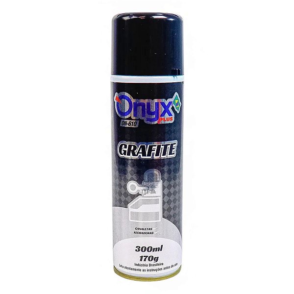 Grafite Lubrificante Spray Seco Fechadura Trava Trinca 300ml