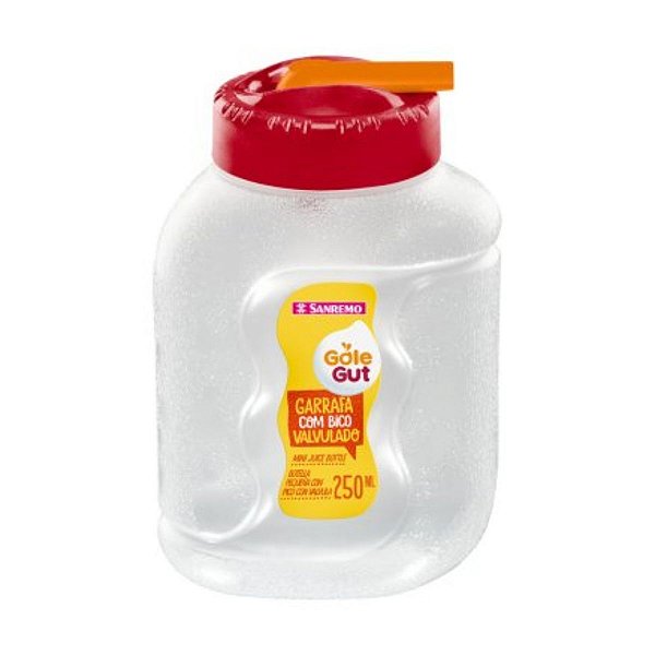 Garrafinha Sanremo 250ml Infantil com Tampa e Bico