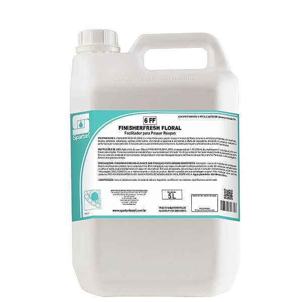 Facilitador de Passar Roupa Finisherfresh Floral 5L Spartan