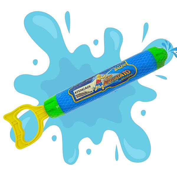 Kit 3 Lançador de Água Aquajato 40cm Brinquedo Praia Piscina