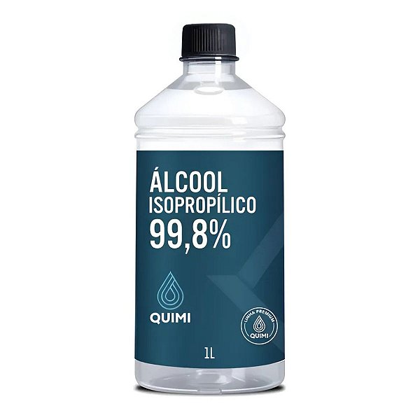 Álcool Isopropílico 1l Ideal Para Limpar Placas E Celulares