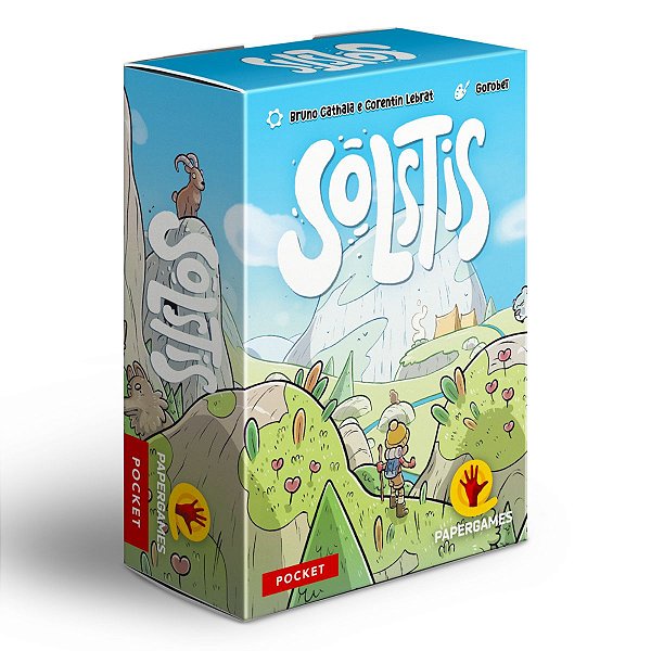 Solstis Jogo de Cartas e Tabuleiro Montanha Papergames