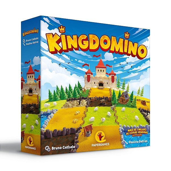 Jogo Kingdomino - Jogo de Tabuleiro Familiar e Estratégico