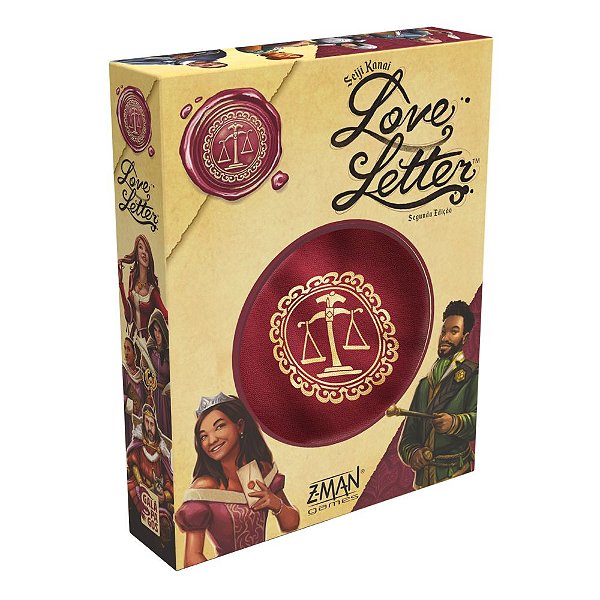Jogo Love Letter Segunda Edição Galápagos Estratégia e Blefe