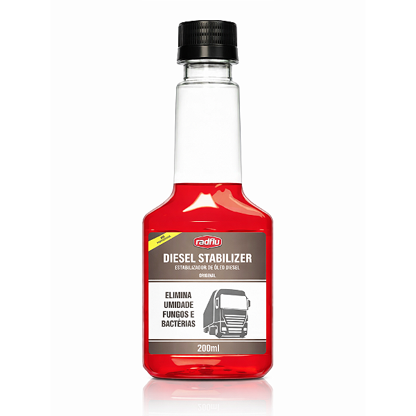 Estabilizador Aditivo de Óleo Diesel 200ml Rende até 200L