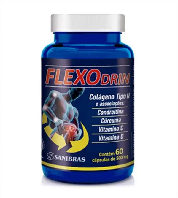 Flexodrin Suplemento 60 Cápsulas - Sanibras