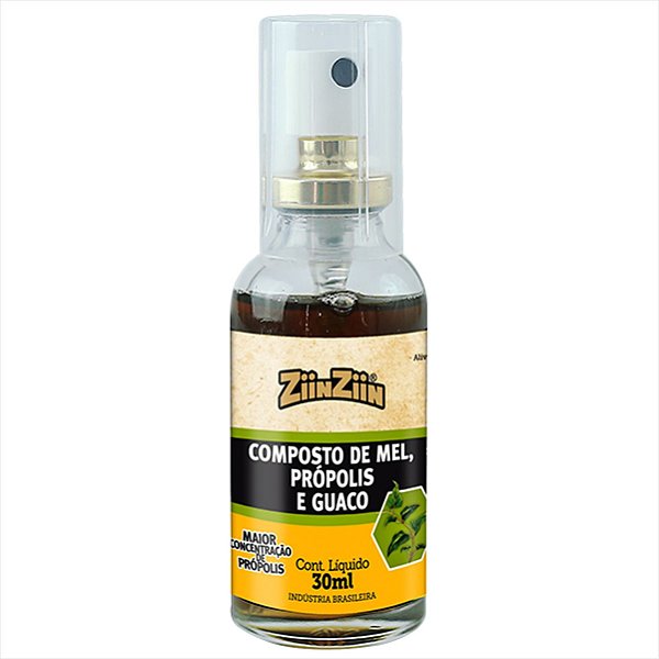 Spray Guaco e Própolis 30ml - Ziinziin